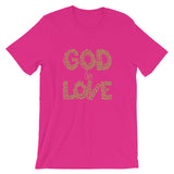 GodisLove..Green print Short-Sleeve Unisex T-Shirt