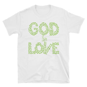 GodisLove..Green print Short-Sleeve Unisex